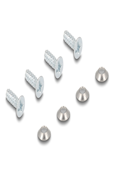 Connecteur/coupleur intégré Delock RJ45 de type D Cat.6A STP