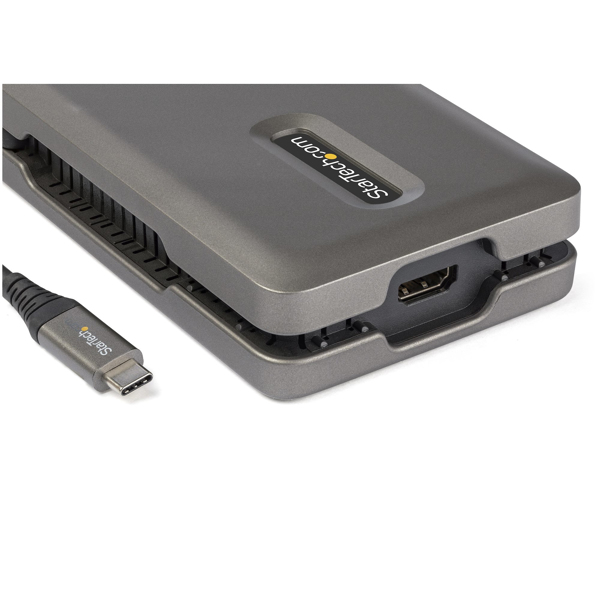 StarTech USB-C Multiport Adapter USB-C to 4K 60Hz HDMI 2.0 100W PD 3-Port 10Gbit/s USB Hub Travel Adapter/Mini Docking Station - Cable - Digital - DKT31CSDHPD3