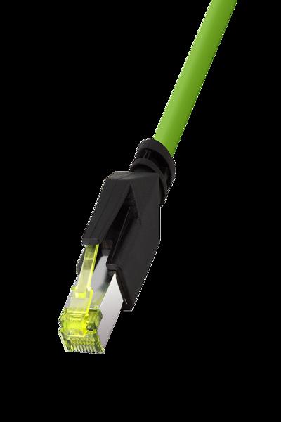 Câble industriel LogiLink M12 CAT6A codé X vers RJ45