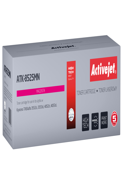Activejet ATK-8525MN Kyocera Toner Replacement Magenta