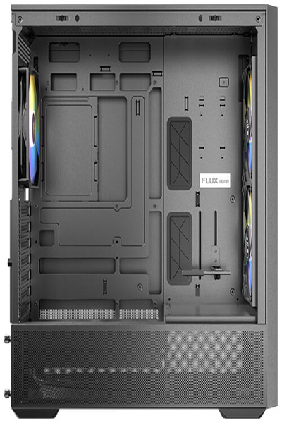 Antec Mid Flux Rear ATX/M-ATX/M-ITX o.N. BK retail - Midi/Minitower - ATX - Mini tower - ATX - 0-761345-10241-4
