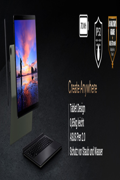 ASUS ProArt PZ13 HT5306QA-LX004W, Qualcomm Snapdragon - 90NB1441-M000Z0