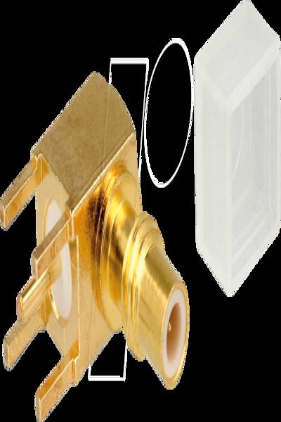 Delock RF-adapter - SMC hona vinklad - 65851