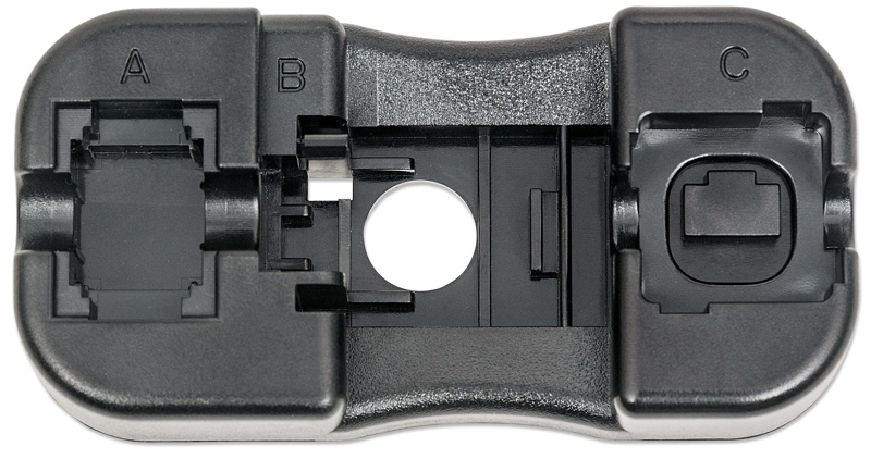 Cat 6 modulær jack UTP Keystone Jack - 210775