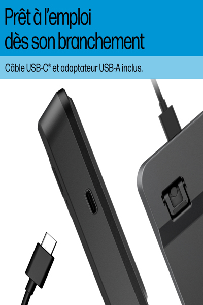 HP 405 Multi-Device Backlit Wired Keyboard: USB-C - 7N7C1AA