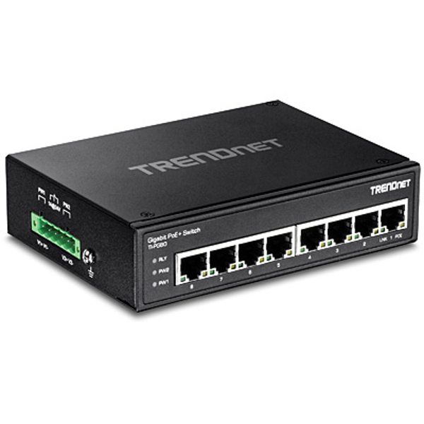 TRENDnet TI-PG80 - Switch - PoE+ - TI-PG80