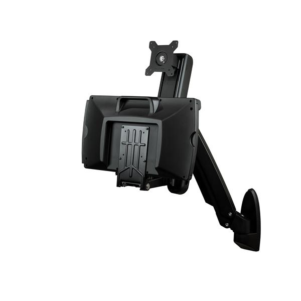 StarTech Wall-Mounted Sit-Stand Desk Single Monitor - WALLSTS1