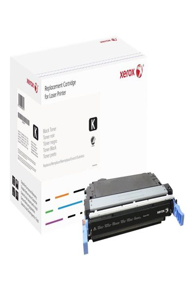 Xerox Black toner cartridge. Equivalent to HP CB400A. Compatible with HP Colour LaserJet CP4005 - 8200 pages - Black