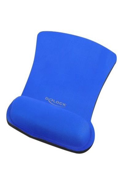Delock Ergonomic - Mouse pad with wrist pillow - 12699