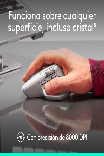 LOGITECH MX MASTER 4 MOUSE FOR MAC WHITE SILVER