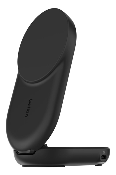 BELKIN ULTRACHARGE WIRELESS CHARGER 2-IN-1 QI2 MAGNETIC FOLDABLE - WIZ039KQBK