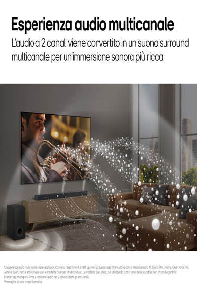 LG S70TY 3.1.1 Channel Soundbar with 400W Output & DTS:X - S70TY