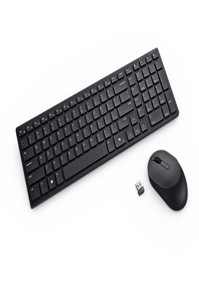 Dell KM555 trådlöst RF Bluetooth-tangentbord mus - KM555-BLK-UKR
