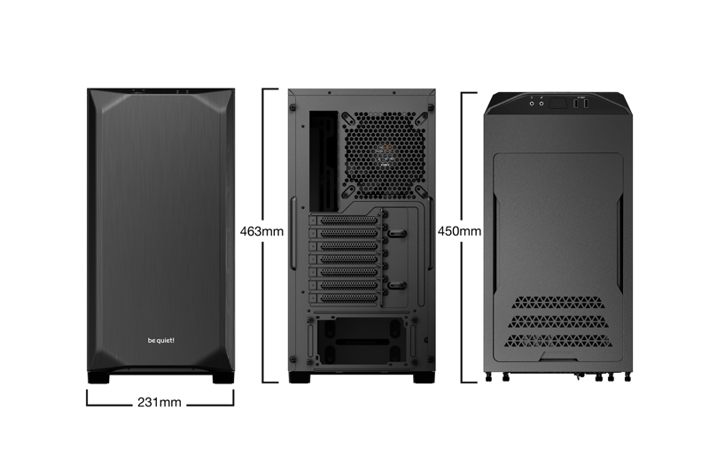 PURE BASE 500 - Midi Tower - ATX (BG034) - BG034