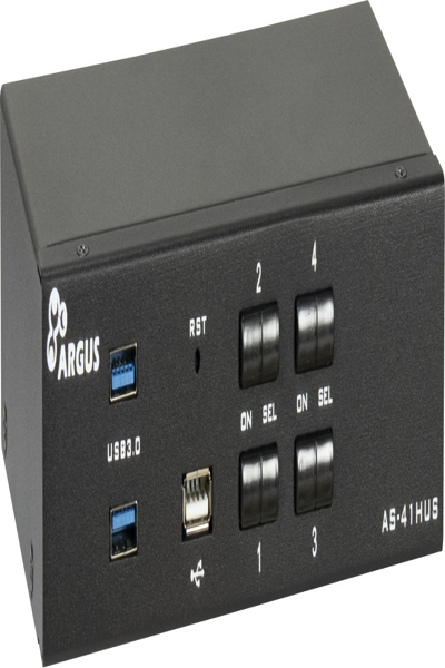 Inter-Tech IPC KVM Switch AC-41HUS HDMI 4K 60 Hz - Commutateur KVM