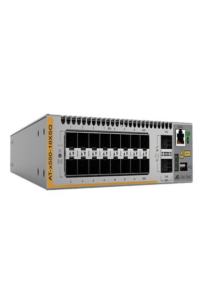 Allied Telesis AT-x550-18XSQ-50 - Managed - L3 - Power over Ethernet (PoE) - Rack mounting