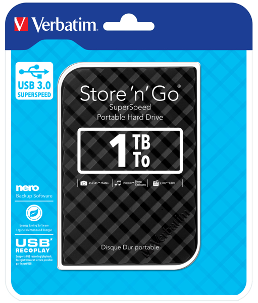 Verbatim Store 'n' Go Portable - 1TB - 53194