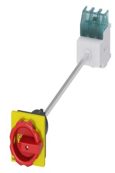 Siemens 3LD2213-0TK53 Switch 3P Red Yellow 690V