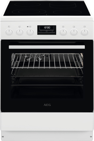 Electrolux CCB54493BW white cooker with grill - 943005694