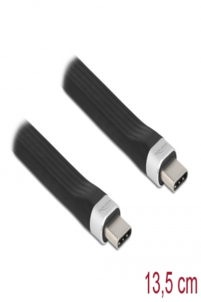 Câble USB Delock - USB-C 24 broches (M) vers USB-C 24 broches (M)