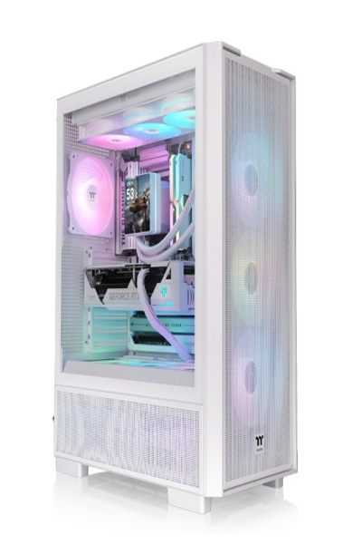 Thermaltake S380 TG ARGB White Tempered Glass - Mini Tower - ATX