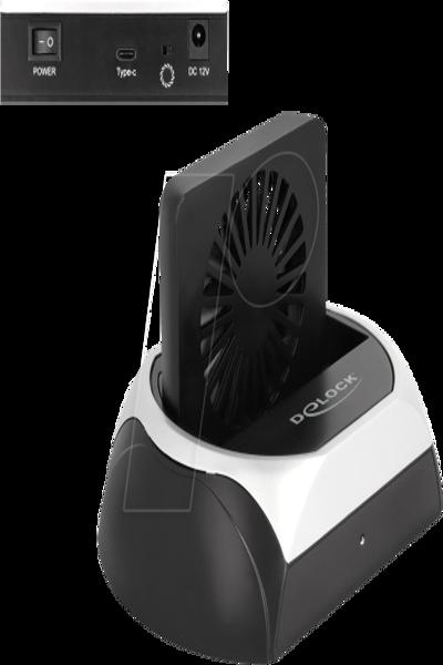 Delock dockningsstation för hårddisk/SSD - 64280