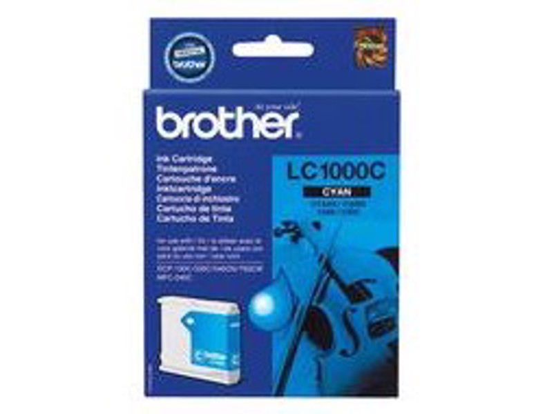 Brother LC1000C - Cyan - original - LC1000C
