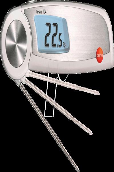 Thermomètre à sonde Testo 104 HACCP