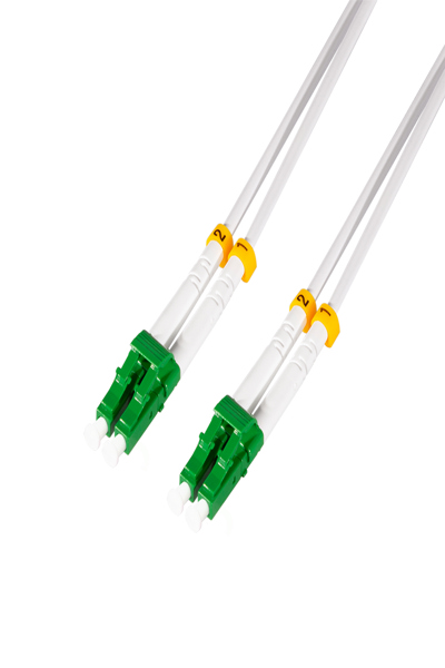 LogiLink Stahlarmiertes LWL Patchkabel 2x LC-Duplex OS2 LWL-Panzerkabel fÃƒÂ¼r - Cable - Network