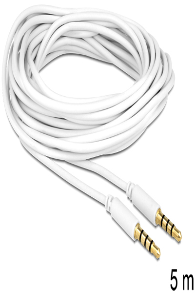 Delock Headset cable - 4-pole mini jack male to 4-pole mini jack male - 83443