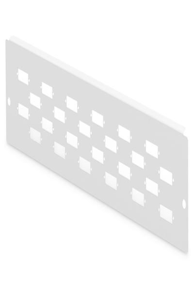 DIGITUS DN-96803L-2 - Fiber-optic adapter plate