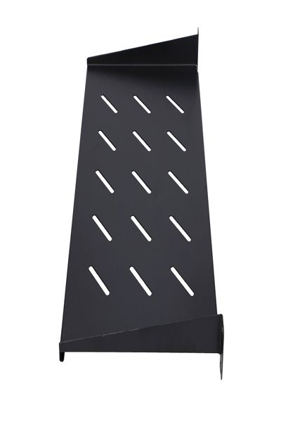 Étagère rack 19" Extralink 1U 350 mm noire pour armoires murales