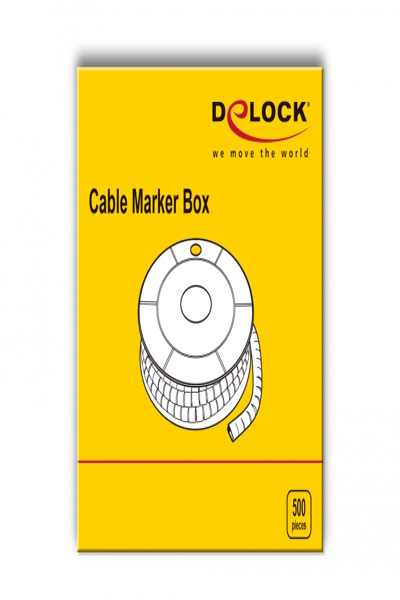 Delock Cable Marker Box, No. 6 - 18360