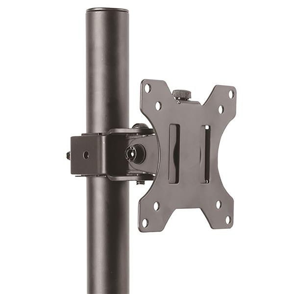 StarTech ARMPIVOTV2 Monitor Mount (Solid Steel, Desk Mount, for VESA Screens up to 86.40cm (34") and 8kg) - Mounting Kit (Table Clamp Mount, Pole Mount, Bar, Feedthrough Plate, Washers, Clip to - ARMPIVOTV2