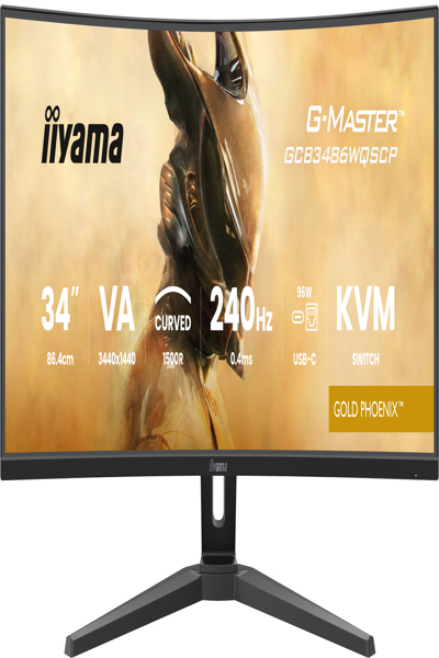 Iiyama G-MASTER Gold Phoenix GCB3486WQSCP-B1 - GCB3486WQSCP-B1