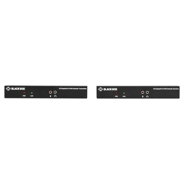 Black Box KVX DisplayPort CATX KVM-förlängare - KVXLCDP-100