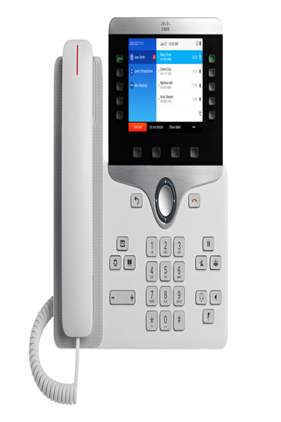 Cisco 8851 - IP Phone - Black - Wired handset