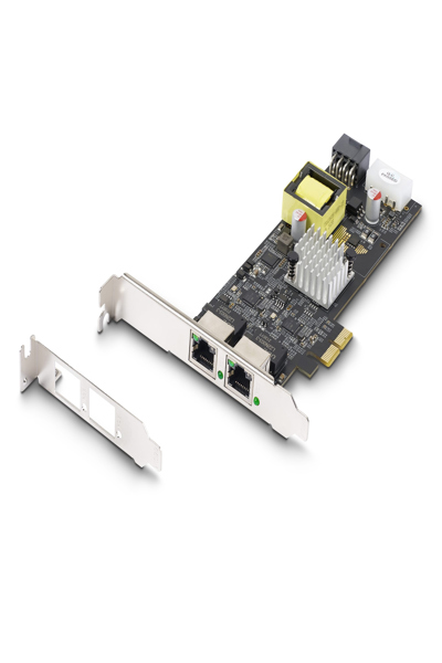 StarTech.com 2-Port 2.5Gbps PoE Network Card - PR22GIP-NETWORK-CARD