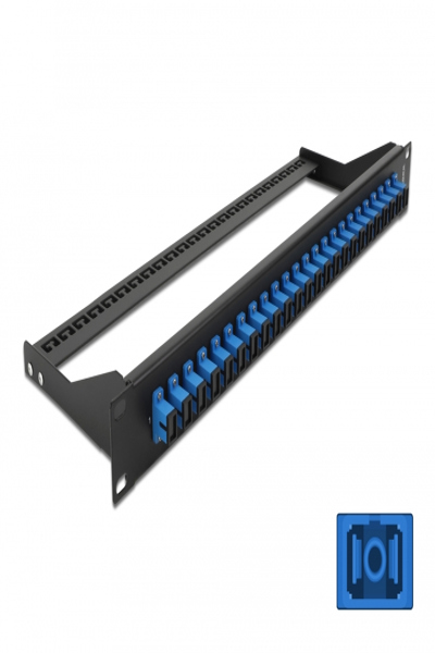 Delock Patch panel - rack mountable - 43380