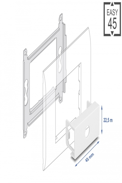 Delock Easy 45 - modules encliquetables