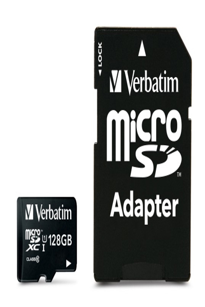 Verbatim Premium - Flash memory card (SD adapter included) - 44085