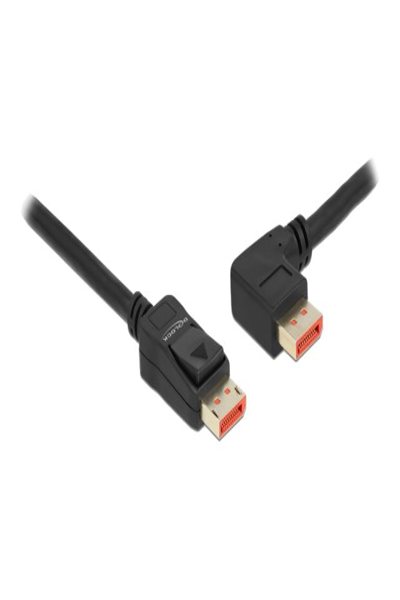 Câble DisplayPort Delock - DisplayPort (M) droit vers DisplayPort (M) coudé à gauche