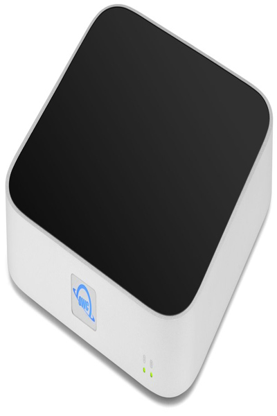 OWC miniStack STX TB4 LeergehÃƒÂ¤use silber - 3.5" - Thunderbolt