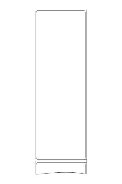 Zebra Z-Perform 1000T White Paper Removable - 3011180-T