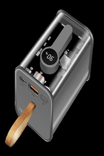LogiLink Powerbank 20 000 mAh USB-A QC3 USB-C Écran PD