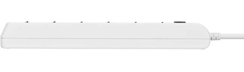 Brennenstuhl 1153110126 - 2 m - 6 AC outlets - 1153110126
