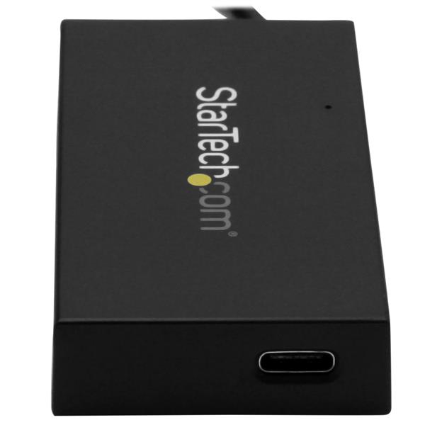 4 Port USB 3.0 Hub - USB Type-A to 1x USB-C & 3x USB-A SuperSpeed 5Gbps - USB Bus Powered - Portable/Laptop USB 3.1 Gen 1 Hub (HB30A3A1CFB) Hub 4 ports USB - HB30A3A1CFB