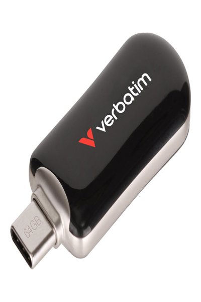 Verbatim Plectra USB-C Flash Drive - USB-Stick - 64 GB - 30224