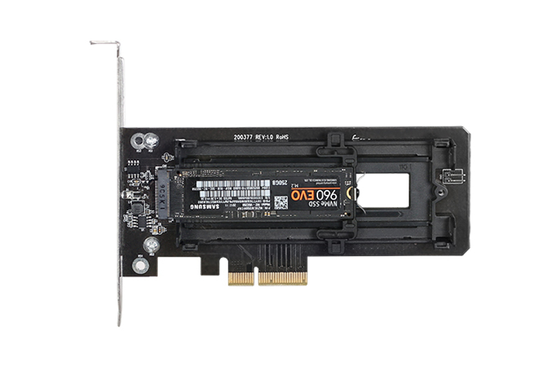 ICY Dock MB987M2P-B - EZConvert Ex - M.2 NVMe SSD to PCIe adapter card - MB987M2P-B