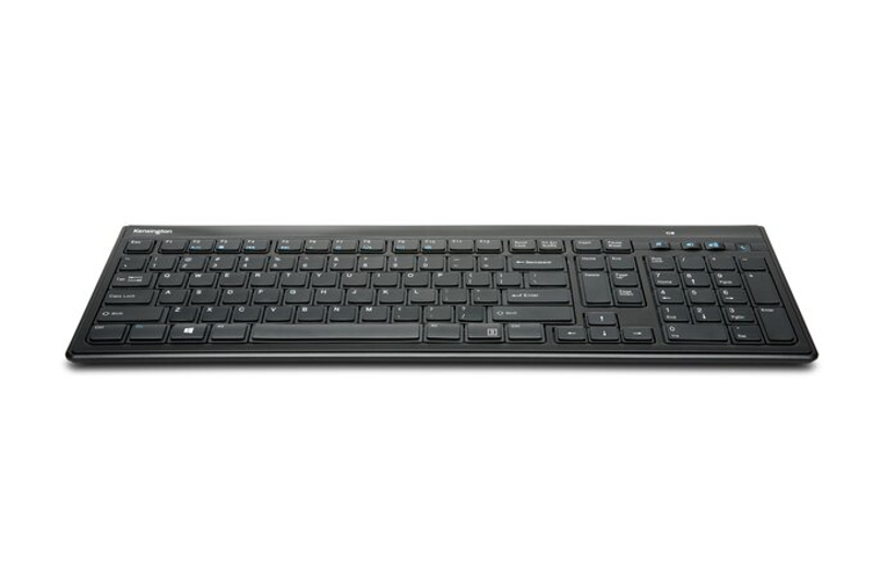 Advance Fit Slim tangentbord - Kensington låg profil ergonomi - K72344DE